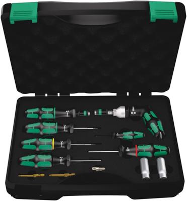 Wera 7443/12 montageset voor Bandenspanningscontrolesysteem, 12 -delig - 1 stuk(s) - 05074746001