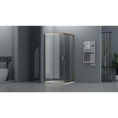 Adema Dawn Douchecabine - 80x80cm - vierkant - goud mat SW1381740