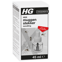 HG X muggenstekker navulling 45ml - thumbnail