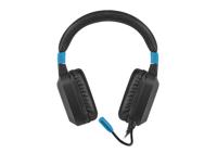 FURY NFU-1584 hoofdtelefoon/headset Bedraad Hoofdband Gamen Zwart, Blauw - thumbnail