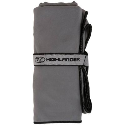 Highlander Fibresoft Handdoek - XL - 85x150 cm - Olive - Compact & Zacht
