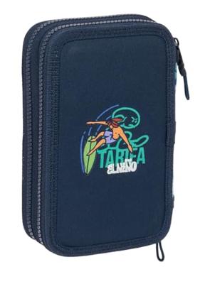 Schooletui met Accessoires El Niño Kook Marineblauw 12,5 x 19,5 x 4 cm 29 Onderdelen Schooletui met Accessoires El Niño Kook Marineblauw 12,5 x 19,5 x 4 cm 29 Onderdelen