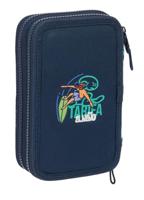 Schooletui met Accessoires El Niño Kook Marineblauw 12,5 x 19,5 x 4 cm 29 Onderdelen - thumbnail