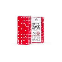 Q Workshop Dice Set Full Pack D6 Red (20) - thumbnail