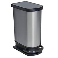 Rotho Paso Pedaalemmer 50L Carbon Metallic - thumbnail