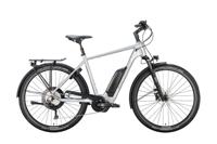 BRENNABOR elektrische trekkingfiets "t-38e" mod. 22 ebike brennab.t-38e 28/55 diam. 10sp silver/brown - thumbnail