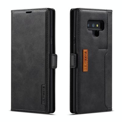 Voor Galaxy Note 9 LC. IMEEKE LC-001 serie PU + TPU kleur bijpassende Frosted horizontale Flip lederen draagtas met houder & kaartsleuf (zwart) Voor Galaxy Note 9 LC. IMEEKE LC-001 serie PU + TPU kleur bijpassende Frosted horizontale Flip lederen draagtas met houder & kaartsleuf (zwart)