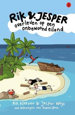 Rik en Jesper overleven op een onbewoond eiland - Rik Kleeven, Jesper Weijs - ebook