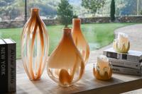 Vaas Home ESPRIT Perzik Kristal Modern 17,5 x 17,5 x 44 cm - thumbnail