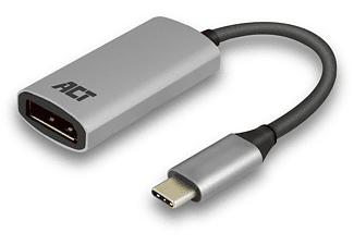 ACT USB-C naar DisplayPort female adapter 4K @ 60Hz
