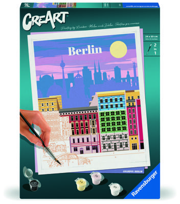 Ravensburger creart schilderen op nummer - berlijn Ravensburger creart schilderen op nummer - berlijn