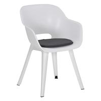 Madison zitkussens 2 st panama 39x36 cm grijs - thumbnail