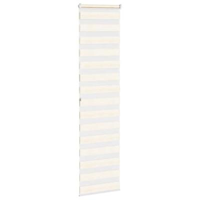 VidaXL Zebra rolgordijn 55x200 cm stofbreedte 50,9 cm marmerbeige VidaXL Zebra rolgordijn 55x200 cm stofbreedte 50,9 cm marmerbeige