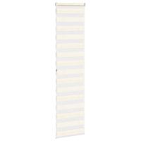 VidaXL Zebra rolgordijn 55x200 cm stofbreedte 50,9 cm marmerbeige - thumbnail