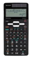 Sharp Schulrechner EL-W 550 TG Schoolrekenmachine Zwart (b x h x d) 80 x 15 x 166 mm - thumbnail