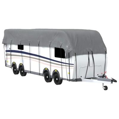 VidaXL Caravan dakbedekking 1000x300 cm vliesvlies grijs VidaXL Caravan dakbedekking 1000x300 cm vliesvlies grijs