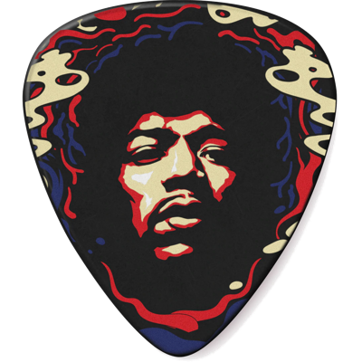 Dunlop Jimi Hendrix 69 Psych Series Star Haze plectrumset (6 stuks)