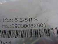 HARTING 09330062601 Pin-inzetstuk Han® E 6 + PE Schroeven 1 stuk(s) Piece - thumbnail