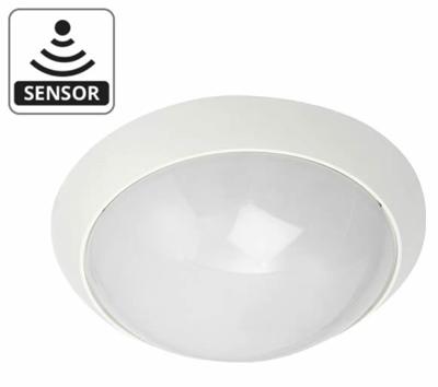 SG Econ LED Alu 30 cm wit 8+2W 3000K sensor IP44 IK10 181181