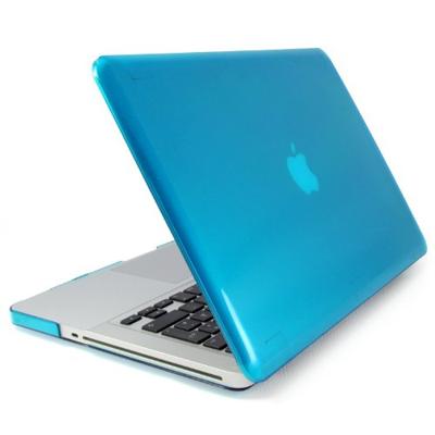 MacBook Pro Retina 13.3 inch Kristal structuur hard Kunststof Hoesje / Case (baby blauw)