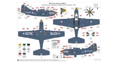 Airfix A11009 Fairey Gannet COD.4 Bouwpakket Schaal 1:48