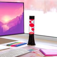 Mini Lavalamp Roze - thumbnail