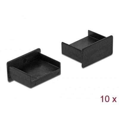 Delock 64102 64102 Stofbescherming voor USB type A-bus zonder handgreep 10 stuks zwart 1 stuk(s) Delock 64102 64102 Stofbescherming voor USB type A-bus zonder handgreep 10 stuks zwart 1 stuk(s)