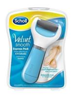 Scholl Velvet smooth start electronische voetvijl blauw 1 Stuks - thumbnail
