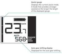 Shimano steps display sc-en500 elektrische e-tube system - thumbnail