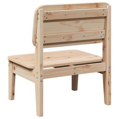 Tuinstoelen 2 st 60x52,5x72 cm massief grenenhout