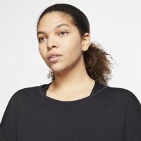 Nike Plus Size sport T-shirt zwart - thumbnail