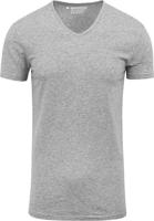 Garage T-Shirt V-neck Slimfit Grey Stretch (art 0202) - thumbnail