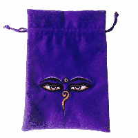 Tarot Tasje 'Buddha Eyes' - thumbnail