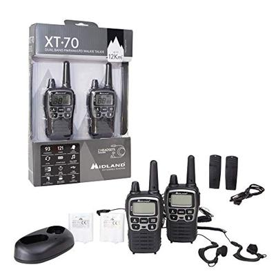 Midland C1180 XT70 LPD/PMR-portofoon Set van 2 stuks Midland C1180 XT70 LPD/PMR-portofoon Set van 2 stuks