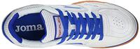 Joma Top Flex Zaalvoetbalschoenen (IN) Wit Blauw Bruin - thumbnail