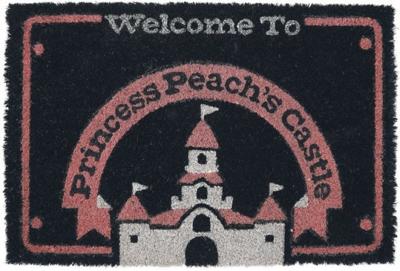 Super Mario Doormat - Peach's Castle