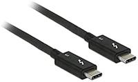 DeLOCK Thunderbolt 3 USB-C cable passive, 1,5m 5 A kabel - thumbnail
