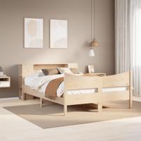 Bedframe zonder matras massief grenenhout 135x190 cm - thumbnail