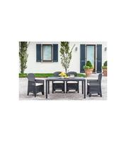 Tuinstoel IPAE Progarden Folia Antraciet Polypropyleen (60 x 58 x 89 cm) - thumbnail