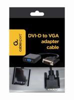 Gembird a-dvid-vgaf-01 0,2 m DVI-D VGA (D-Sub) zwarte videokabeladapter – videokabeladapters (0,2 m, DVI-D, VGA (D-Sub), Mannelijk, Vrouwelijk, Zwart) - thumbnail