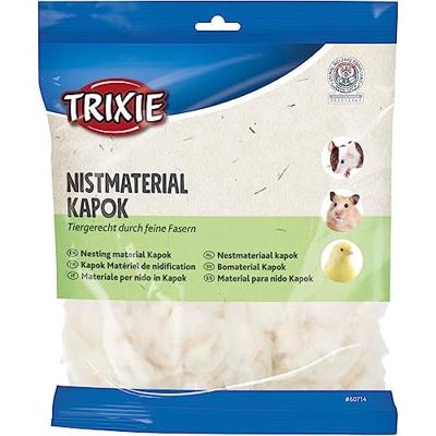 TRIXIE NESTMATERIAAL KAPOK CREME 100 GR