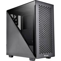 Thermaltake Divider 300 TG Air Black Midi-tower PC-behuizing Zwart 2 voorgeïnstalleerde ventilators, Zijvenster, Stoffilter - thumbnail
