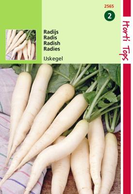 Zaden Radijs IJskegel Lange Witte Hortitops - Hortitops Zaden Radijs IJskegel Lange Witte Hortitops - Hortitops