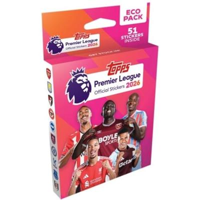 Premier League 2025/26 Sticker Collection Eco Pack