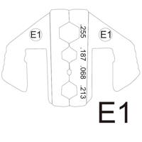 TOOLCRAFT PLE-0E1 Krimp-onderdelen Geschikt voor kabeltype: RG58, RG59, RG62, RG174 Geschikt voor merk: TOOLCRAFT PZ-500 - thumbnail