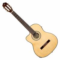 Ortega Family Series Pro RCE141NT-L Guitar E/A linkshandige klassieke gitaar met gigbag - thumbnail