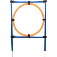 TRIXIE DOG ACTIVITY AGILITY RING BLAUW / ORANJE 65X3X115 CM - thumbnail