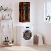 Hangkast 34,5x34x90 cm gerookt eikenkleurig - thumbnail