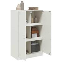 Dressoir 67x39x107 cm staal wit - thumbnail