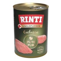 RINTI Singlefleisch Exclusive Turkey - natvoer voor honden - 400g - thumbnail